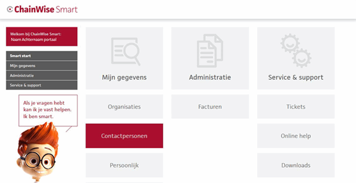 We hebben het ChainWise portaal opgefrist.
