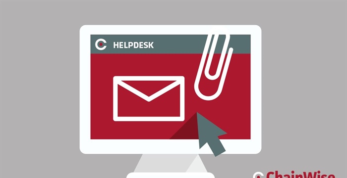 Bijlages versturen in Helpdesk module