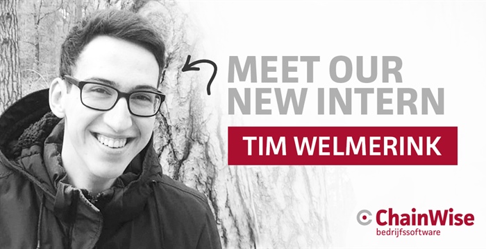 Meet ➡ intern Tim Welmerink
